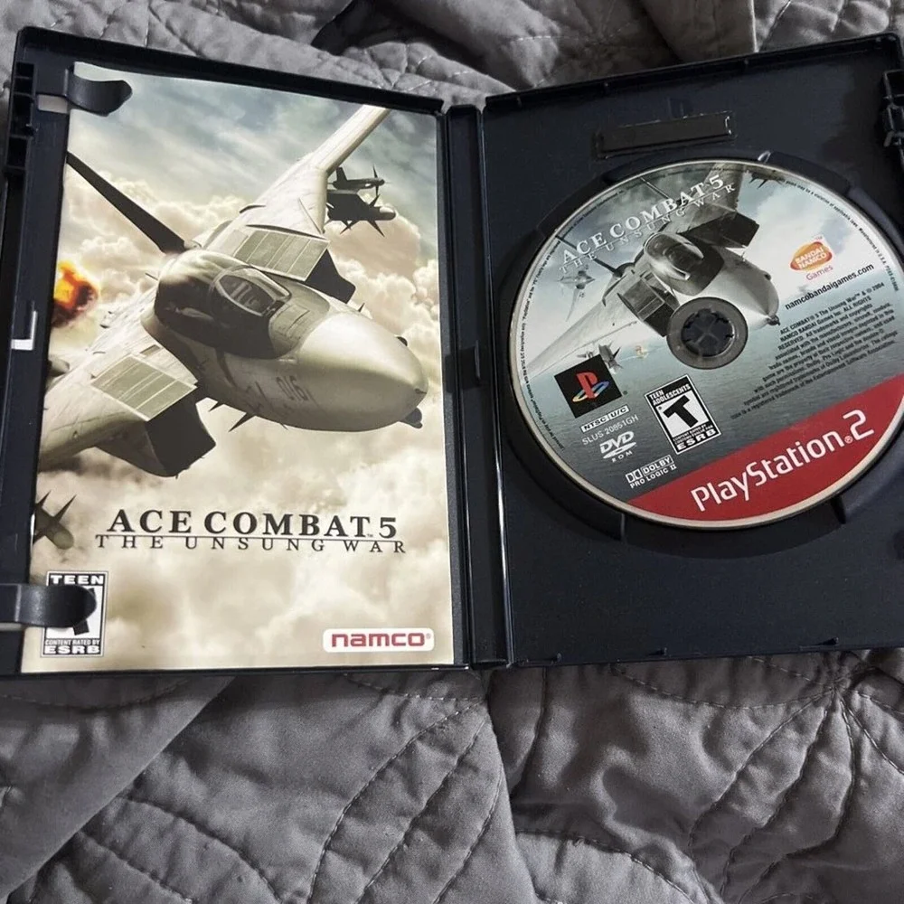 Ace Combat 5:‎ The Unsung War (Sony PlayStation 2, 2004)